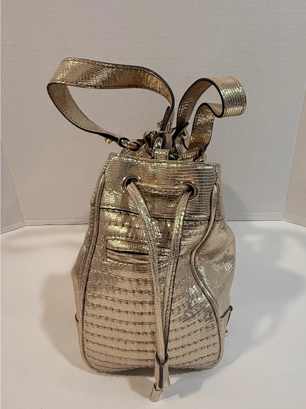 Juicy Couture Metallic Gold Satchel